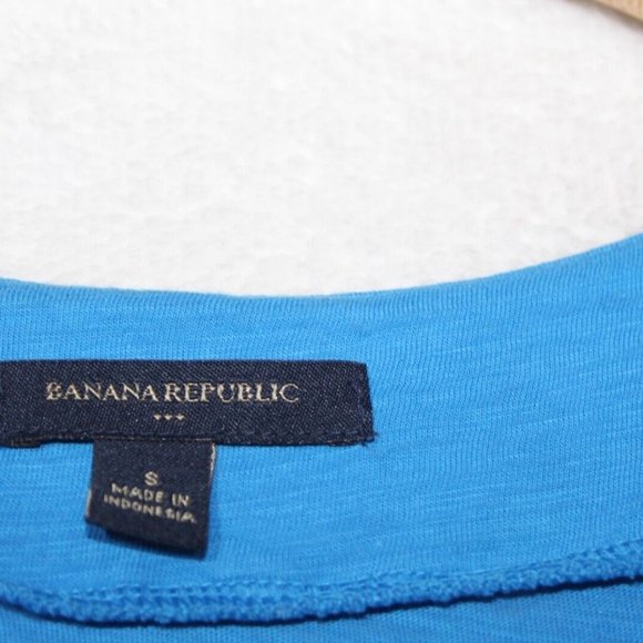 Banana Republic womens dress size S blue square neck embroidered mini sundress - Picture 4 of 7